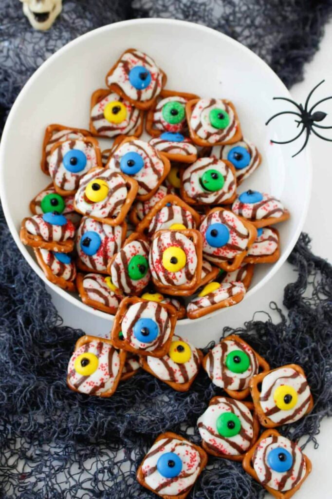 Monster Eyeballs are treats perfect for any Halloween Party